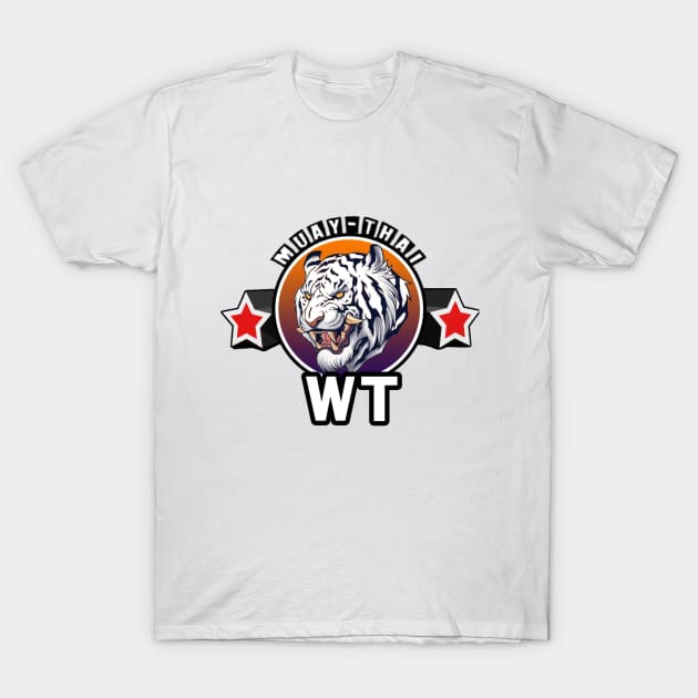 White Tigers - Muay Thai T-Shirt by Next Graffics